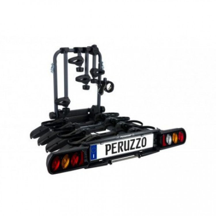 Nosič na auto pre 4 bicykle, Hák, Peruzzo COMO PURE INSTINCT nakláňací